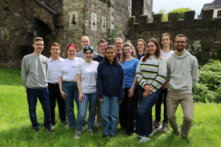 Gruppenfoto der GHG Aachen